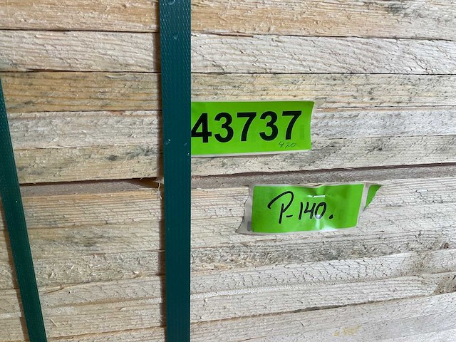 Vuren plank 420x17,5x2,2 cm (60x) - afbeelding 6 van  6