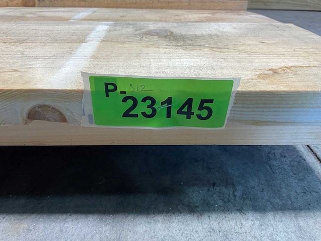 Vuren plank 420x19x2,5 cm (8x) - afbeelding 3 van  3
