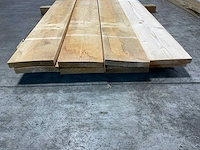 Vuren plank 420x19x2,5 cm (8x) - afbeelding 8 van  9