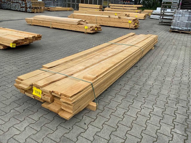Vuren plank 4260-4880x150x28mm 57st nieuw - afbeelding 1 van  1