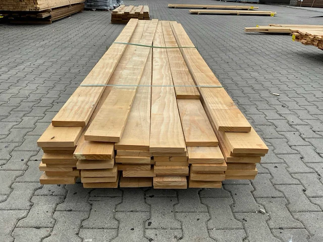 Vuren plank 4260/4880x150x28mm (57x) - afbeelding 2 van  8