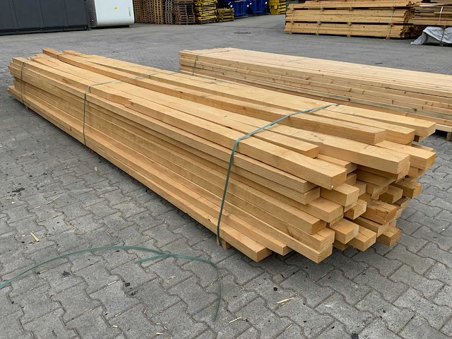 Vuren plank 4270-4875x100x55mm (86x) - afbeelding 4 van  7