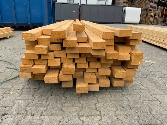 Vuren plank 4270-4875x100x55mm (86x) - afbeelding 5 van  7