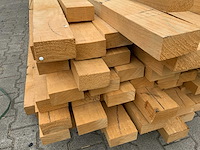 Vuren plank 4270-4875x100x55mm (86x) - afbeelding 6 van  7