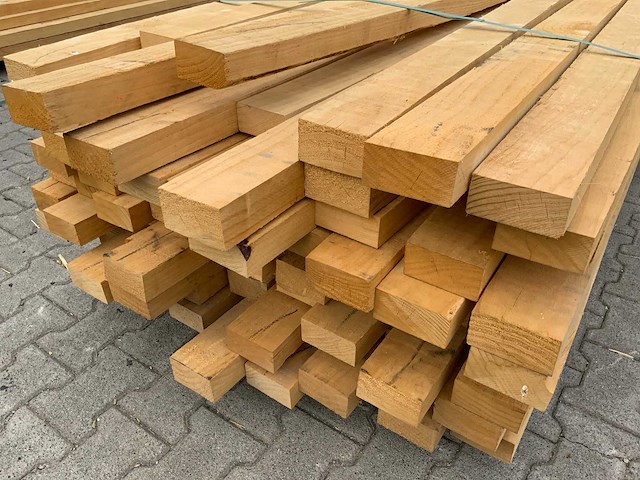 Vuren plank 4270-4875x100x55mm (86x) - afbeelding 7 van  7