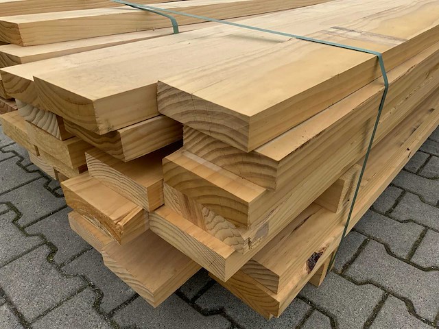 Vuren plank 4270/4875x145x45mm (44x) - afbeelding 4 van  9