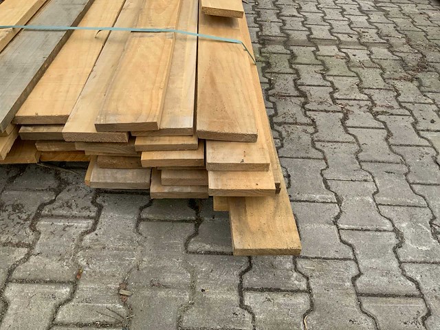 Vuren plank 4280x155x30mm (42x) - afbeelding 5 van  8