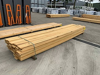 Vuren plank 4300x130x25mm 98st - afbeelding 1 van  1