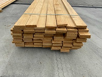 Vuren plank 4300x130x25mm (98x) - afbeelding 3 van  8