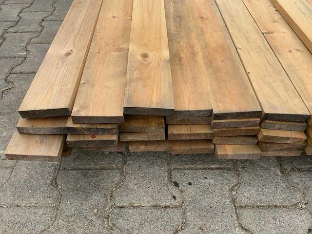 Vuren plank 4500x95x20mm (55x) - afbeelding 4 van  7