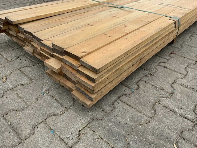 Vuren plank 4500x95x20mm (55x) - afbeelding 6 van  7