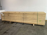 Vuren plank 450x15x2,2 cm (40x) - afbeelding 1 van  5