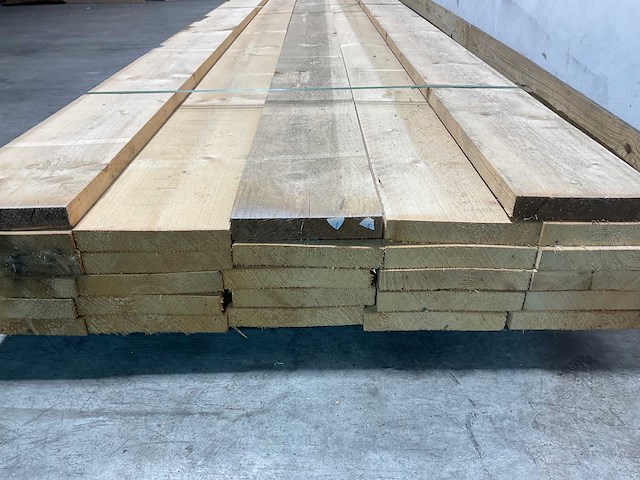 Vuren plank 450x20x3,2 cm (22x) - afbeelding 6 van  6