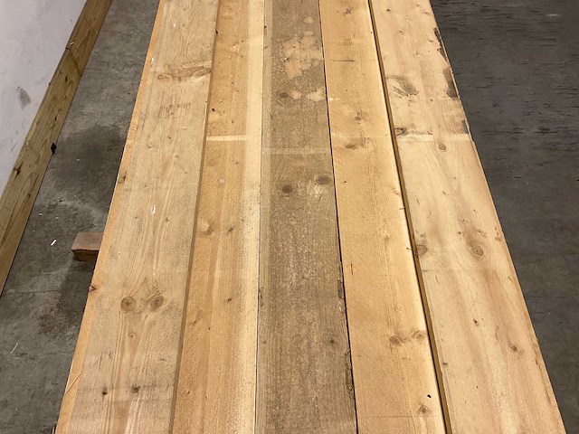 Vuren plank 450x20x3,2 cm (22x) - afbeelding 3 van  6
