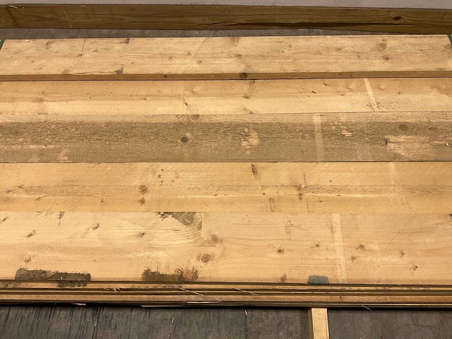 Vuren plank 450x20x3,2 cm (22x) - afbeelding 4 van  5