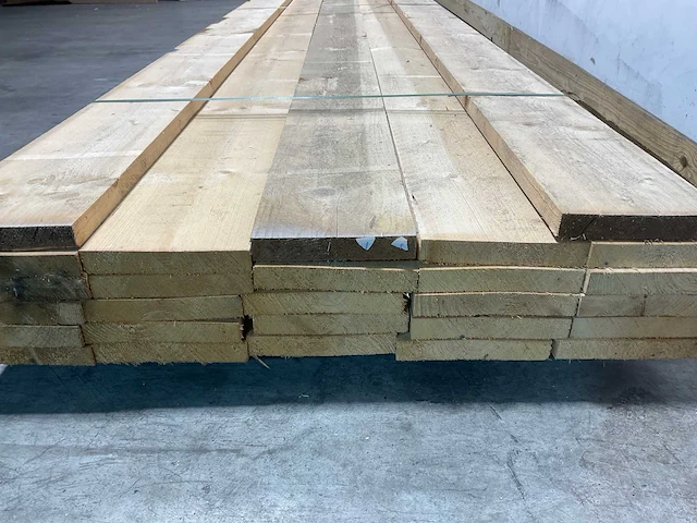 Vuren plank 450x20x3,2 cm (22x) - afbeelding 6 van  6
