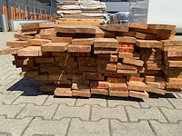 Vuren plank 4800-5400x120x25mm (110x) - afbeelding 6 van  7