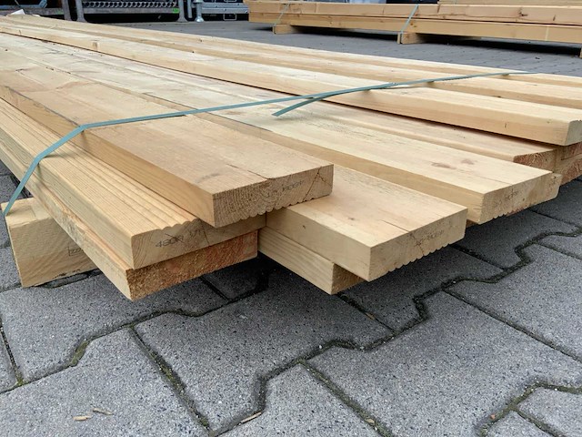 Vuren plank 4800x120x26mm (20x) - afbeelding 5 van  8