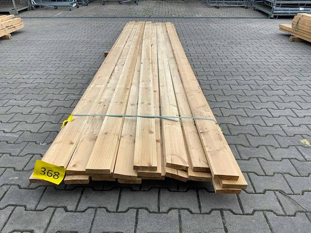 Vuren plank 4800x120x26mm (20x) - afbeelding 7 van  8