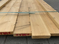 Vuren plank 4800x145x35mm (9x) - afbeelding 1 van  1
