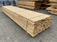 Vuren plank 4800x70-100x50mm (118x) - afbeelding 2 van  7