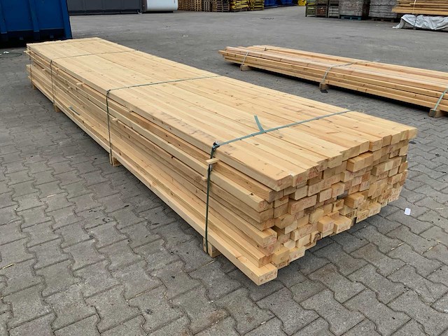 Vuren plank 4800x70-100x50mm (118x) - afbeelding 4 van  7