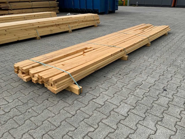 Vuren plank 4800x70x50mm (30x) - afbeelding 1 van  7