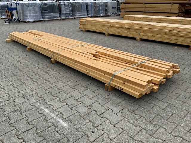 Vuren plank 4800x70x50mm (30x) - afbeelding 2 van  7