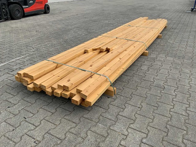 Vuren plank 4800x70x50mm (30x) - afbeelding 3 van  7