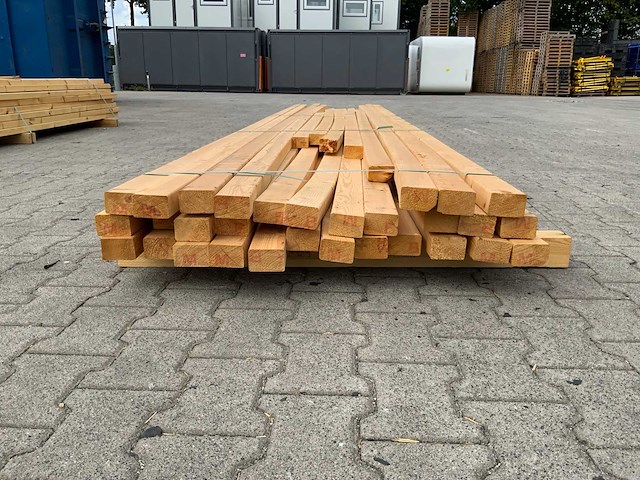 Vuren plank 4800x70x50mm (30x) - afbeelding 5 van  7
