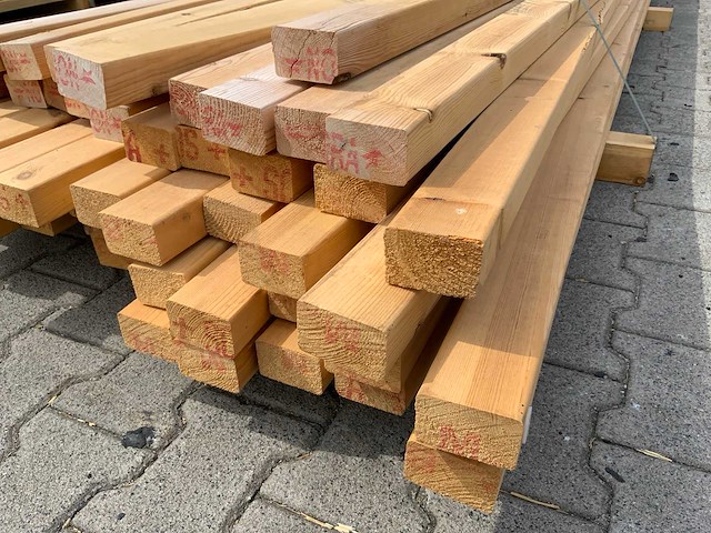 Vuren plank 4800x70x50mm (52x) - afbeelding 6 van  7
