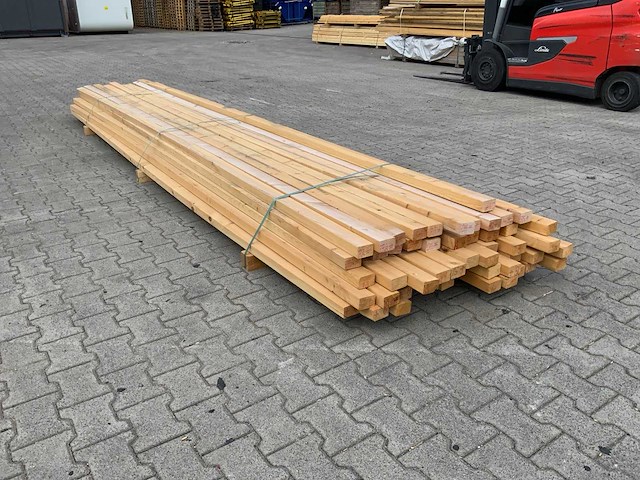 Vuren plank 4800x70x50mm (52x) - afbeelding 4 van  7