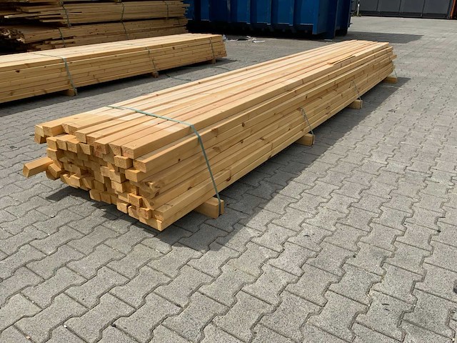 Vuren plank 4800x70x50mm (83x) - afbeelding 1 van  7
