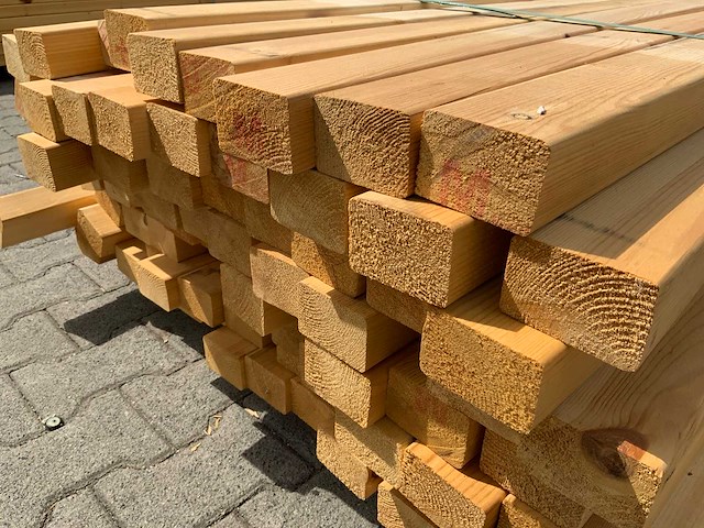 Vuren plank 4800x70x50mm (83x) - afbeelding 6 van  7