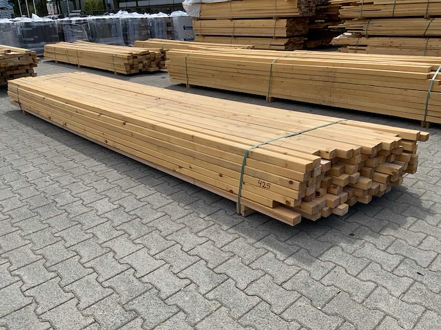 Vuren plank 4805x70x45mm (91x) - afbeelding 2 van  7