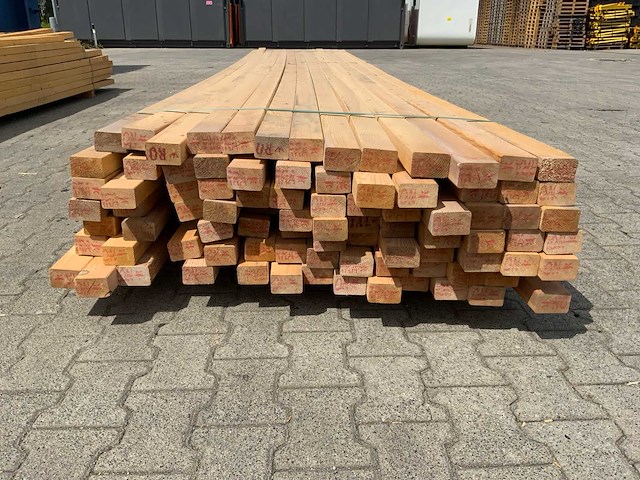 Vuren plank 4805x70x45mm (91x) - afbeelding 5 van  7