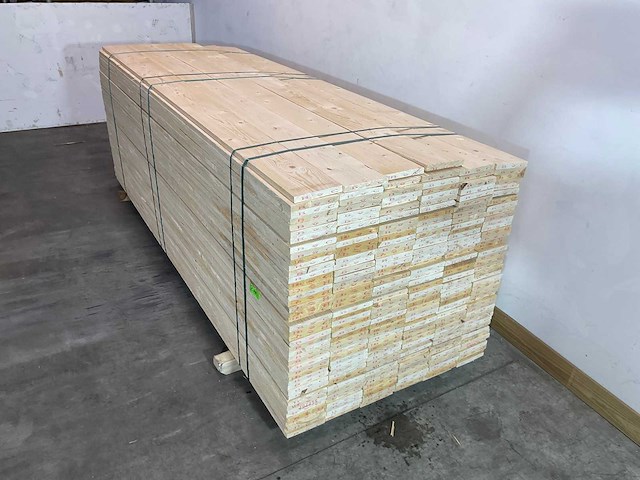 Vuren plank 480x17,5x2,2 cm (20x) - afbeelding 1 van  7