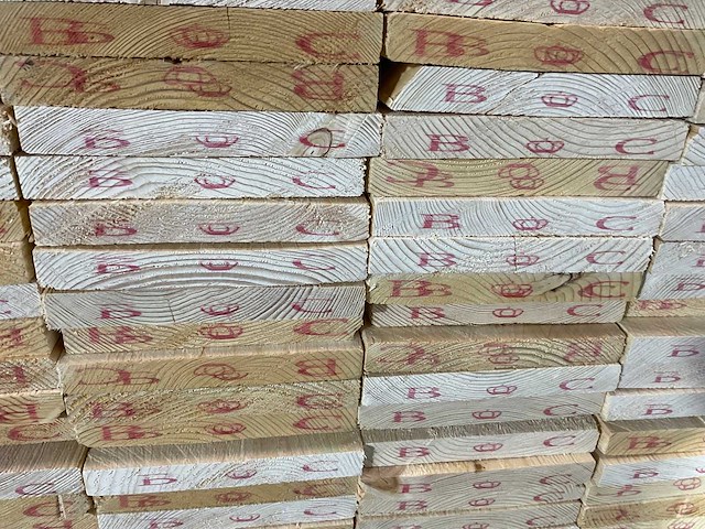 Vuren plank 480x17,5x2,2 cm (20x) - afbeelding 2 van  7