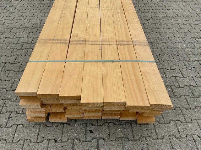 Vuren plank 4870x145x45mm (63x) - afbeelding 4 van  7