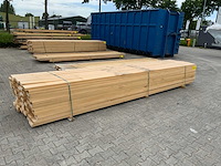 Vuren plank 4875x145x43mm (84x) - afbeelding 1 van  8