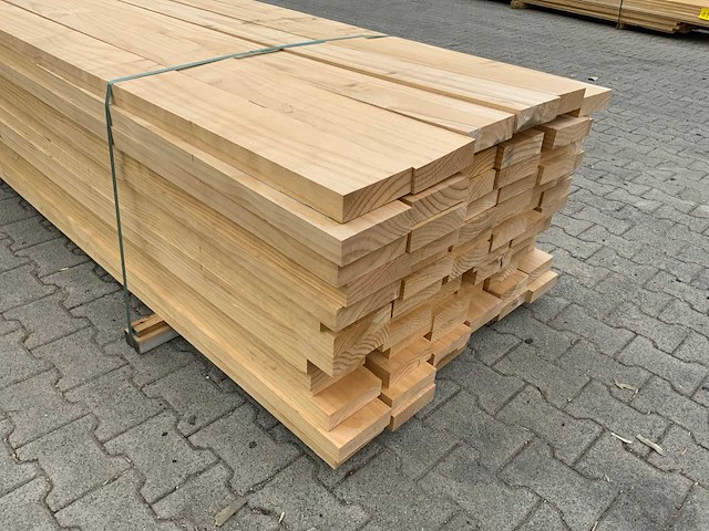 Vuren plank 4875x145x43mm (84x) - afbeelding 4 van  8