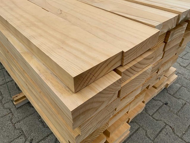 Vuren plank 4875x145x43mm (84x) - afbeelding 5 van  8