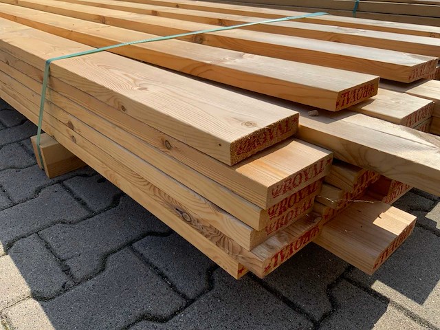 Vuren plank 4880x120x25mm (45x) - afbeelding 4 van  7