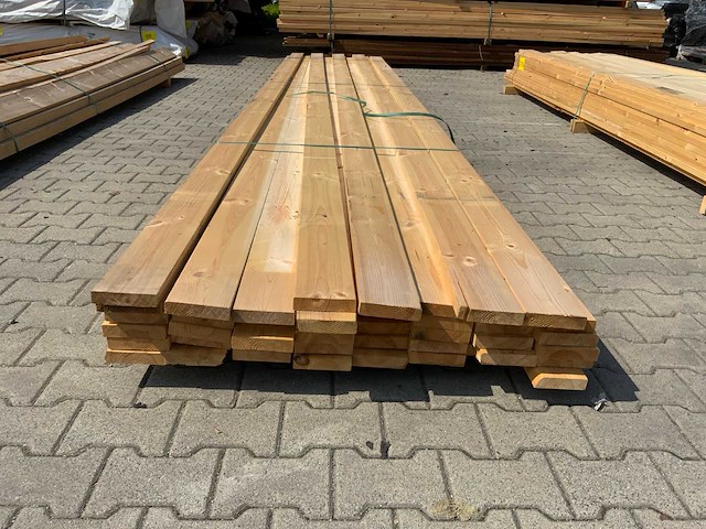 Vuren plank 4880x120x25mm (45x) - afbeelding 5 van  7