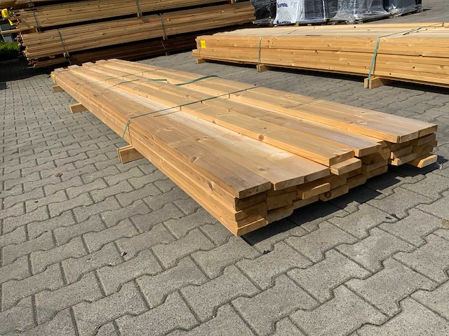 Vuren plank 4880x120x25mm (45x) - afbeelding 6 van  7