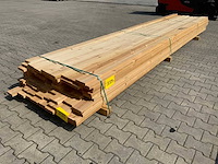 Vuren plank 4880x120x25mm 82st nieuw