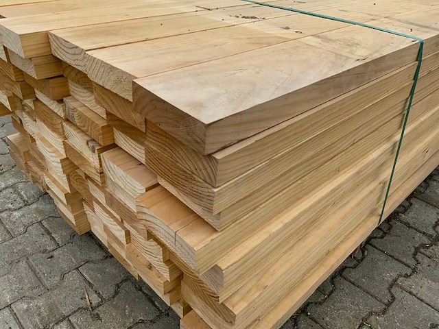 Vuren plank 4880x145x42mm (105x) - afbeelding 4 van  8
