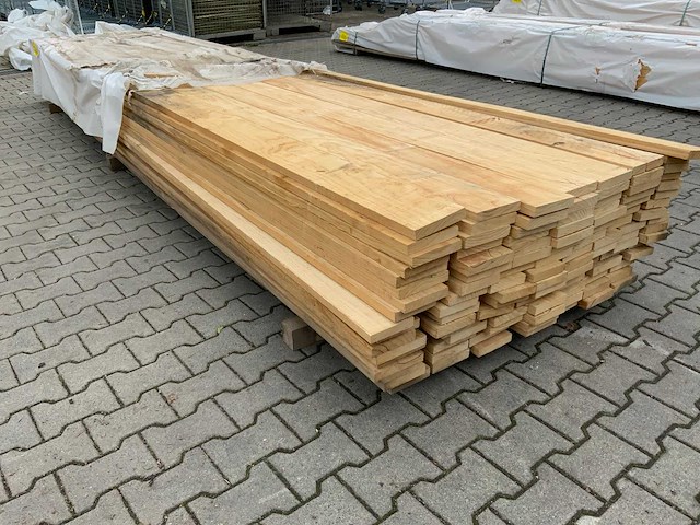 Vuren plank 4880x150x25mm (112x) - afbeelding 1 van  7