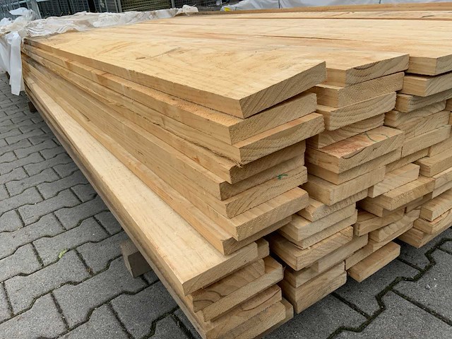 Vuren plank 4880x150x25mm (112x) - afbeelding 3 van  7