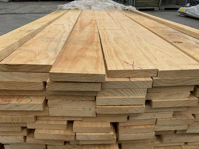 Vuren plank 4880x150x25mm (112x) - afbeelding 4 van  7